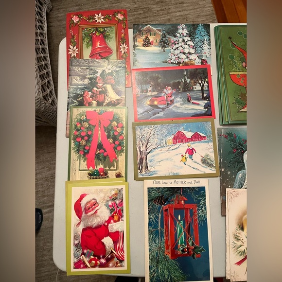 Vintage Christmas Card Collection - Picture 2 of 10